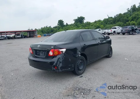 2010 Toyota Corolla Le z USA, uszkodzony, nr VIN 2T1BU4EE6AC344691